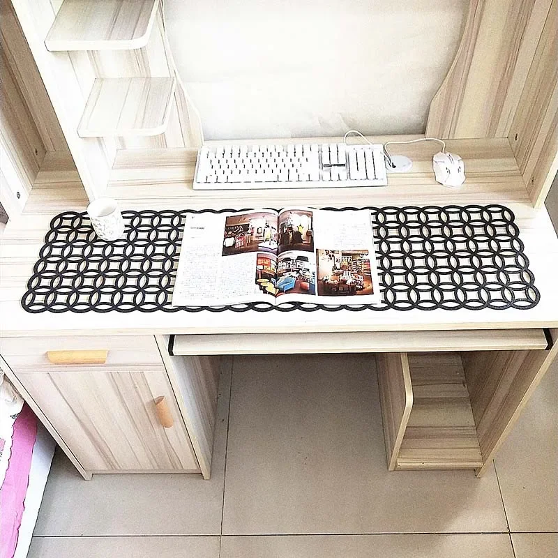 Runner da Tavolo Moderno Runner Primaverile Estivo Tavola in Legno Con