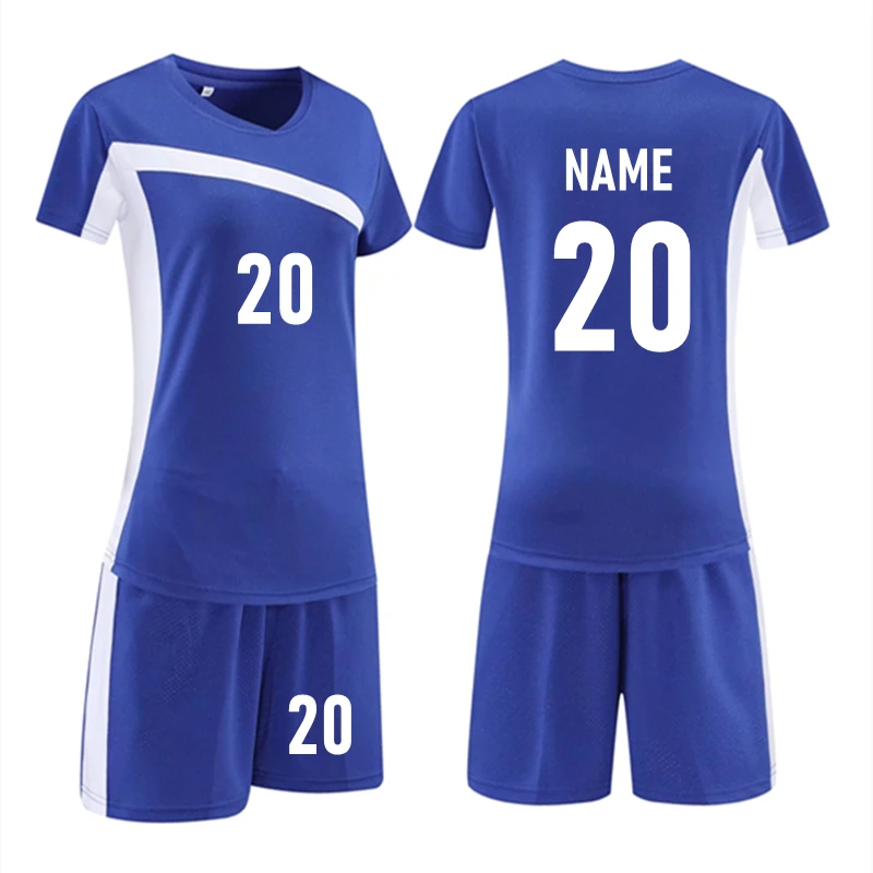Short Sleeve Volleyball Uniform Women Volleyball Shirt Shorts Training Sportswear Female Jersey Running Track Suit