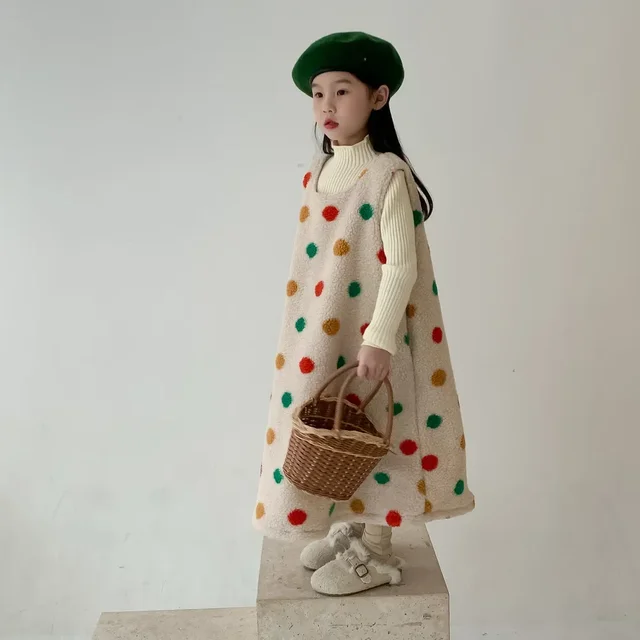 세련된 가을·겨울 여아 원피스