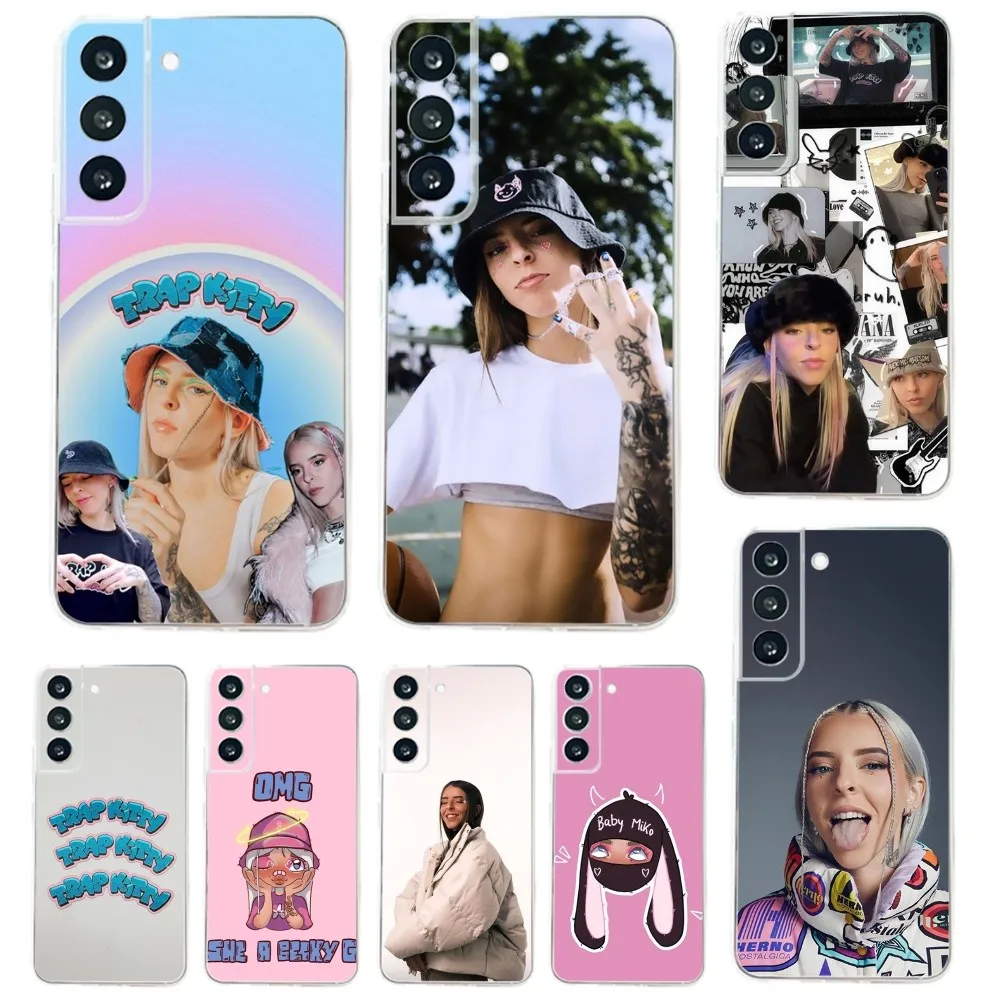 Custodia Per Telefono Rapper Young M-Miko Per Samsung Galaxy A71,70,52,51,40,31,A50,30S,21S,03S, Note20Cover Ultra Trasparente