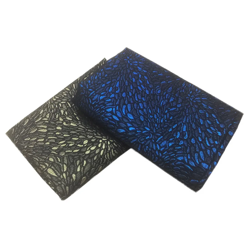 

Жаккардовая ткань золотистая шелковая парча, винтажное платье с рыбьей шкалой и темным узором, тренчкот, дизайнерская швейная ткань для костюма, оптовая продажа по метрам