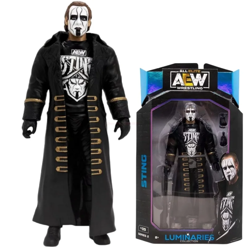 

Sting Wwe/aew /wwf/wcw Rare Collection Pvc All Elite Wrestling Luminaries Collection Series Action Figures 6' Toys