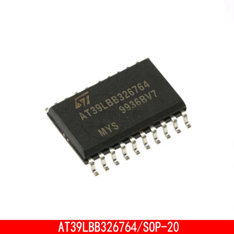 1-5PCS AT39LBB326764 SOP-20 Commonly used fragile chips for automobile boards In Stock 1 5pcs lot pic18f65j10 i pt pic18f65j10 tqfp64 microcontroller chips in stock
