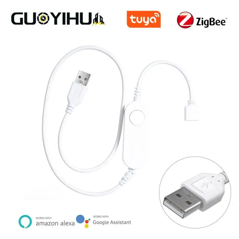 Tuya Smart Mini Controller Striscia Led Controller Striscia Zigbee Rgb + Ww Rgb + Cct Controller Dimmer Rgb Supporto Alexa Echo Plus Voice