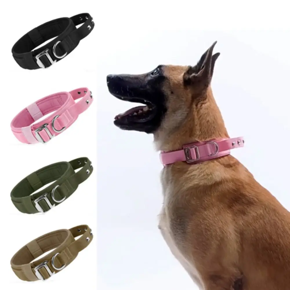 Durable & Breathable Adjustable Metal Buckle Dog Training Collar