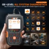 ANCEL HD601 Heavy Duty Truck Scanner Diagnostic Tool All System OBD2 Scanner Car Check Engine Code Reader with Reset DPF ABS 2