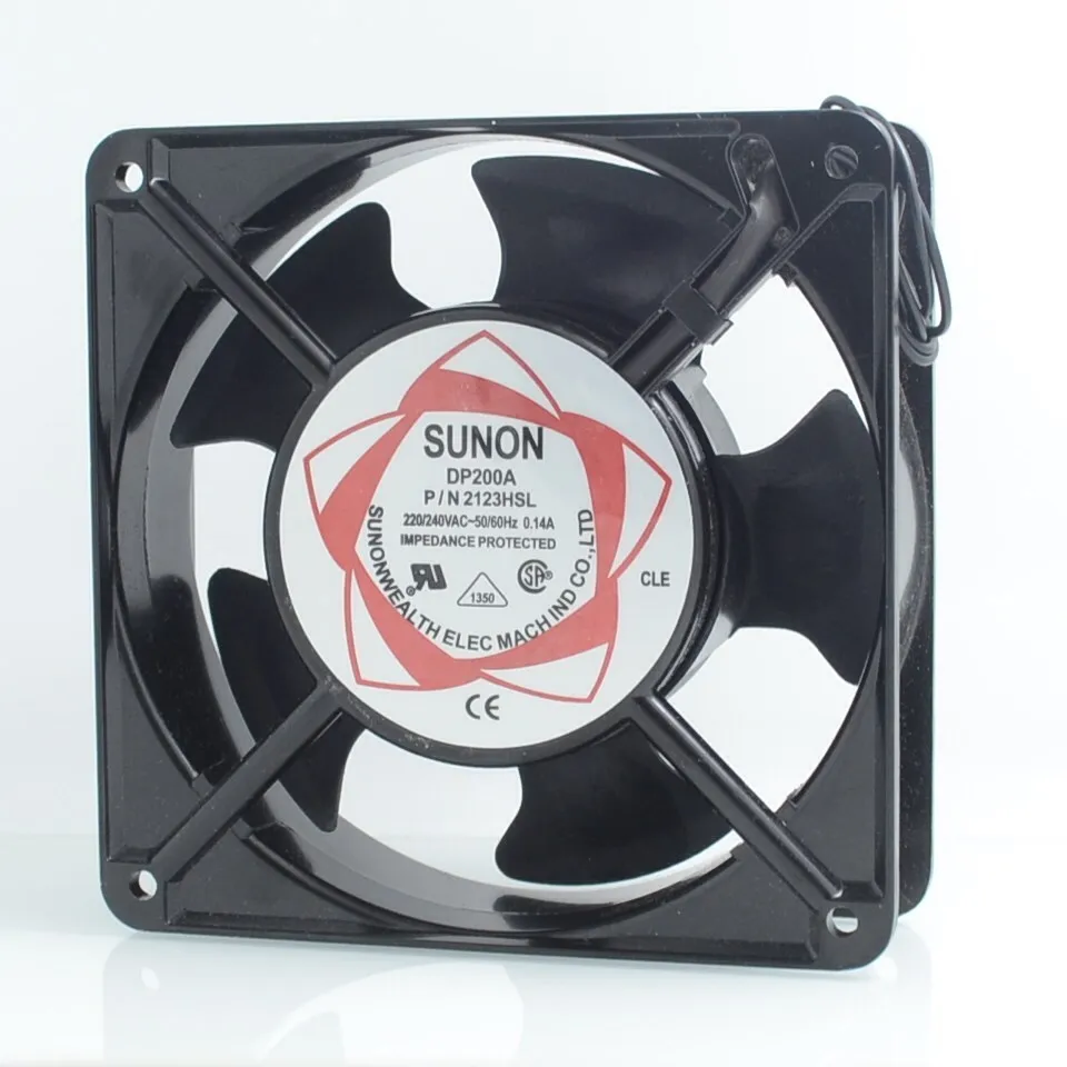 Ventilador de Refrigeração para Sunon Taiwan tipo do Fio Dp200a p N2123hsl 1238 12cm 12038 120x120x38 mm 220v - Imagem 6