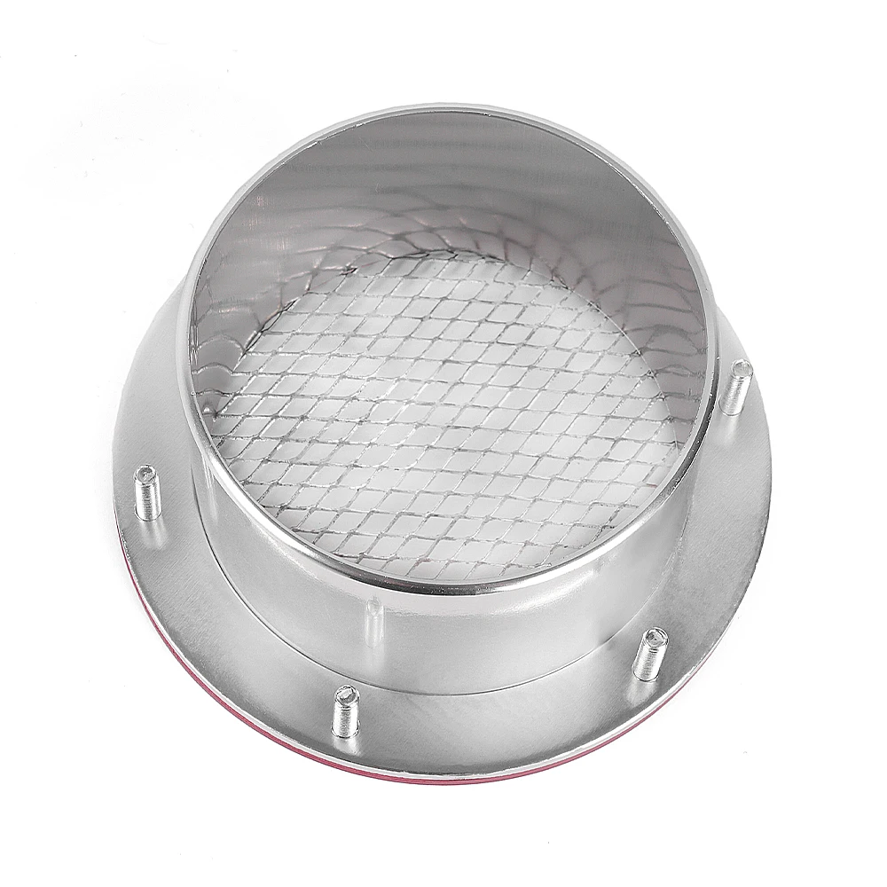 3" Aluminum Air Duct Grill Bumper Vent Inlet Cover 76mm Cold Tuyere Air Intake Cover for Filter Supercharger OFI102 air intake kit air intake pipe air filter intake pipe air intake filter