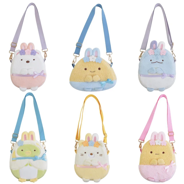 Kawaii Fantasy Garden Sumikko Gurashi Plush Backpack Japan Anime Corner Bio Plush Shoulder Bag Penguin Messenger Bag Girls Gift 1
