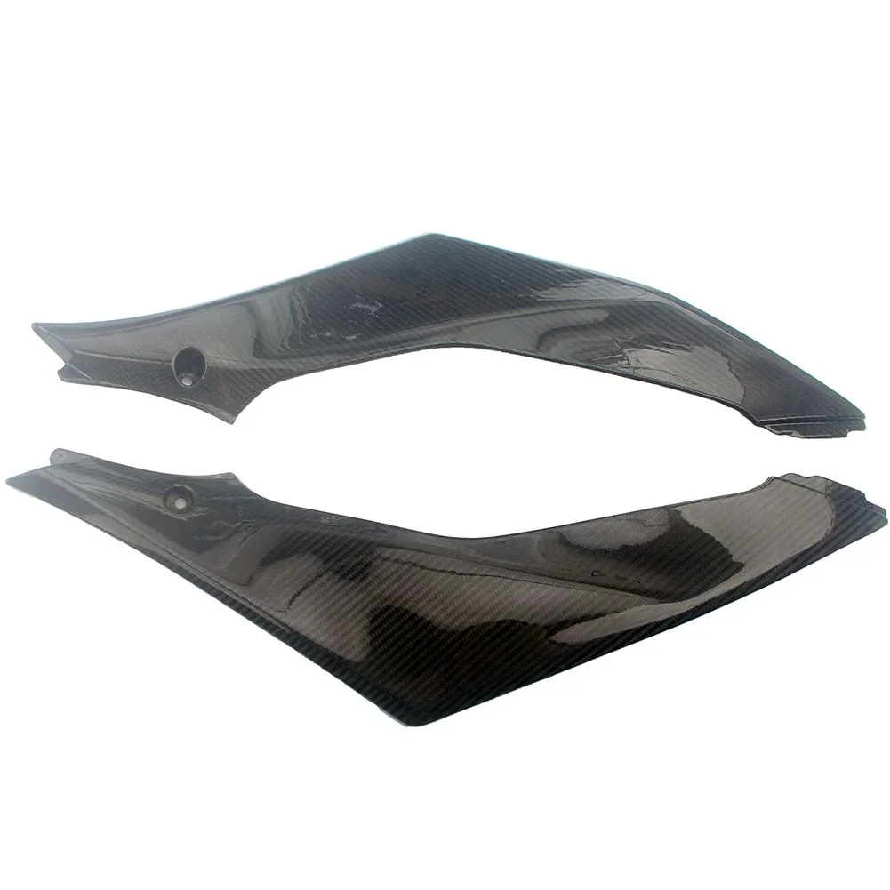 Motorcycle Carbon Fiber TANK SIDE FAIRING PANEL GAS TANK COVER FOR SUZUKI GSXR1000 2007 2008 K7