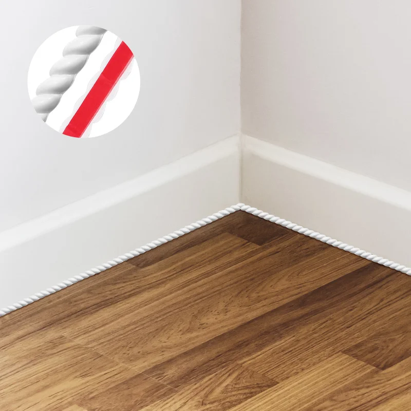 Description Picture 2 of item5M Self Adhesive Wallpaper Border Sticker Corner Trim Flexible Moulding Trim For Cabinet Mirror Home Decorations