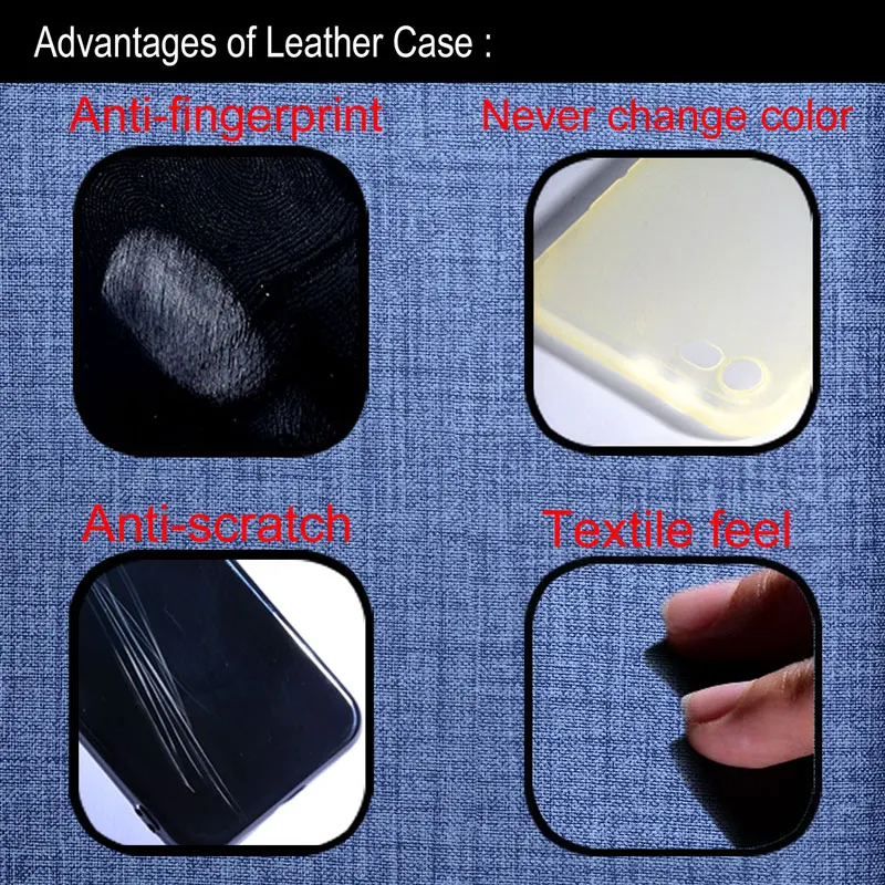 Premium Cloth Texture Simple Design Phone Case Cover