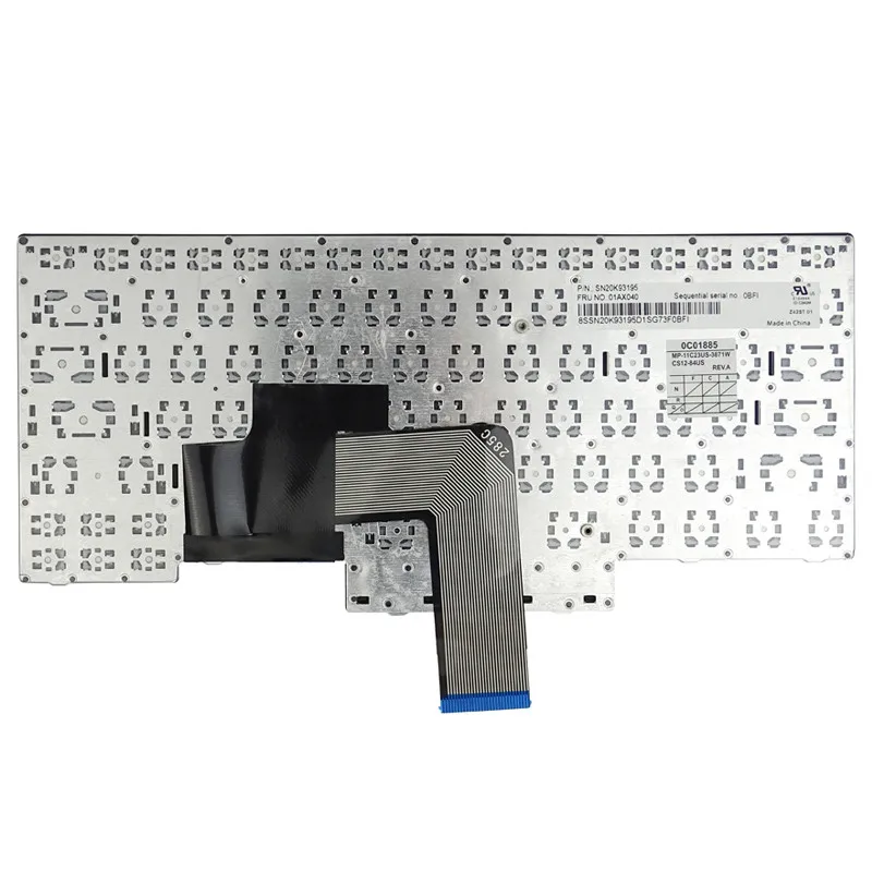 para Lenovo Thinkpad E430 E430c E330 E335 E435 S430 E445 L330 T430u Eua Teclado Layout do Laptop 04w2557 - Imagem 4