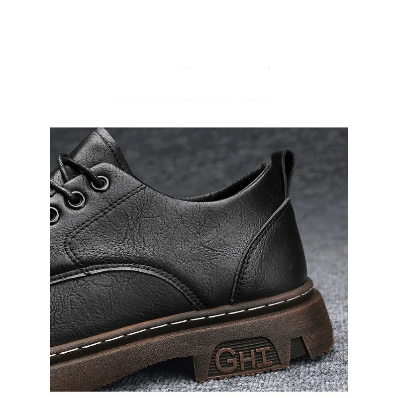 Mens Luxury Pu Leather Dress Shoes Quality Leather Brogue Retrol Bussiness Trend Sneakers For Men