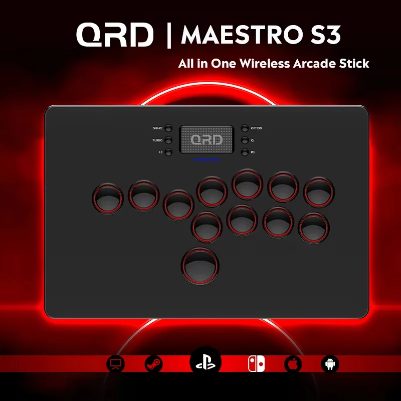 QRD Maestro S3 レバーレスアーケードコントローラー Amazon.co.jp: QRD Maestro S3 アケコン レバーレス Nintendo