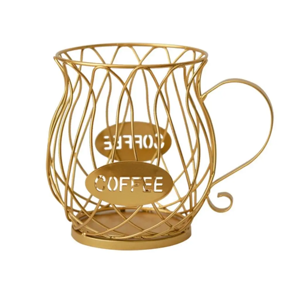 Large Capacity Coffee Pod Holder Irregular Shape Coffee Pod Coffee Capsule Holder Storage Cup Home Decoration