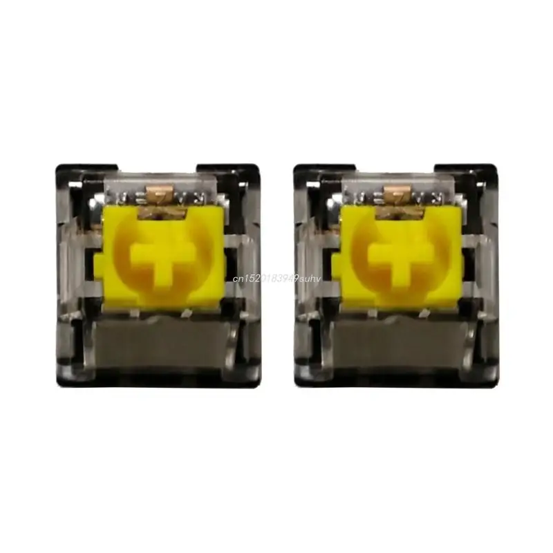 2Pcs RGB Yellow Axis Switches for razer Blackwidow V3 Pro Gaming