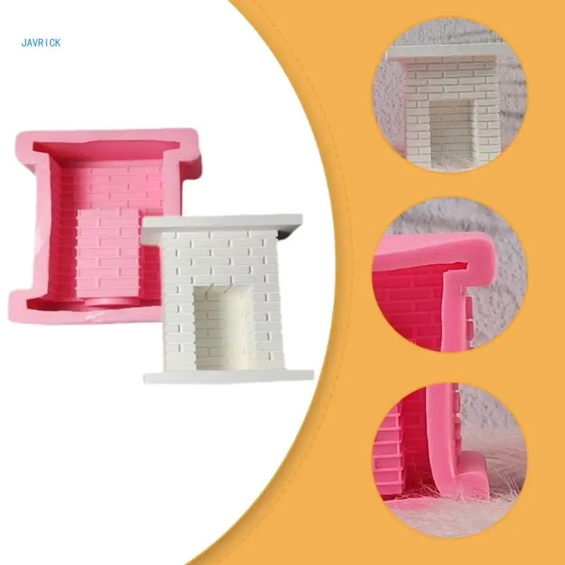 

Silicone Craft Mould 3D Holder Candlestick Molds European Fireplaces Mould