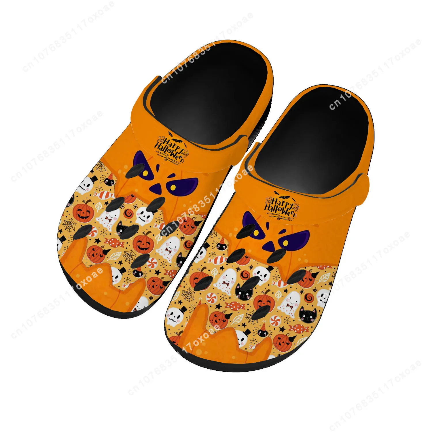 

Halloween Gift Home Clog Mens Women Youth Boy Girl Sandals Spooky Lantern Pumpkin Shoes Garden Custom Shoe Beach Hole Slippers