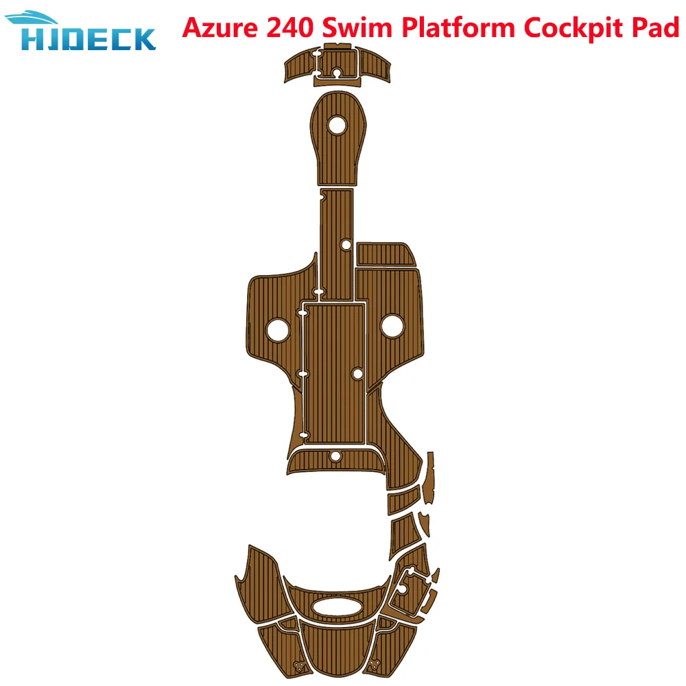 

Платформа для плавания, Тиковый настил, нескользящий самоклеящийся настил