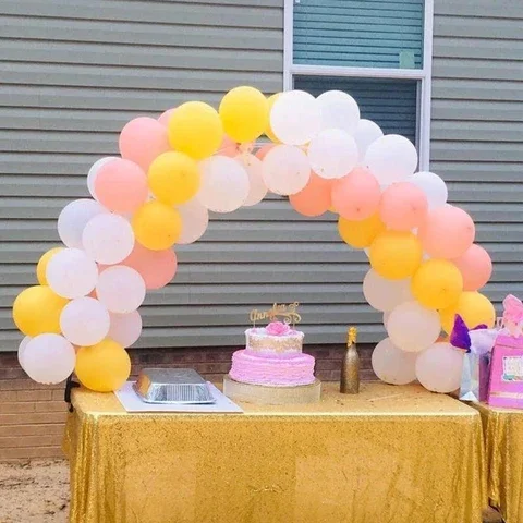 

Balloons Holder Column Stand Birthday Party Balloon Chain Table Balloon Arch Frame Kit Balloon Suppot for Wedding Birthday Decor