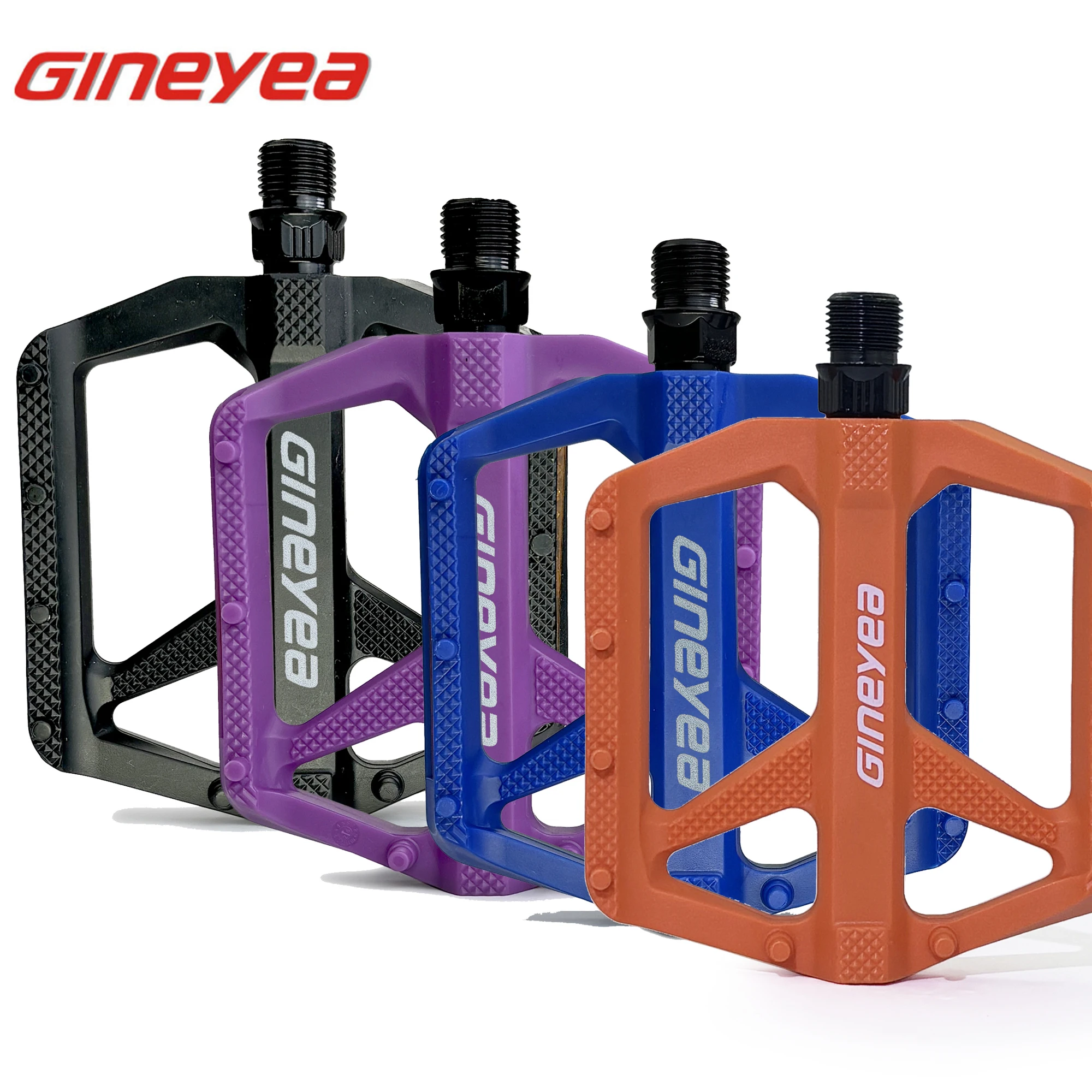 GineyeaNylonBicyclePedals,LighweightDUBearingAnti-sliplargeplatformRoadBikeMTBBikePedalBikeaccessories.-AliExpress18