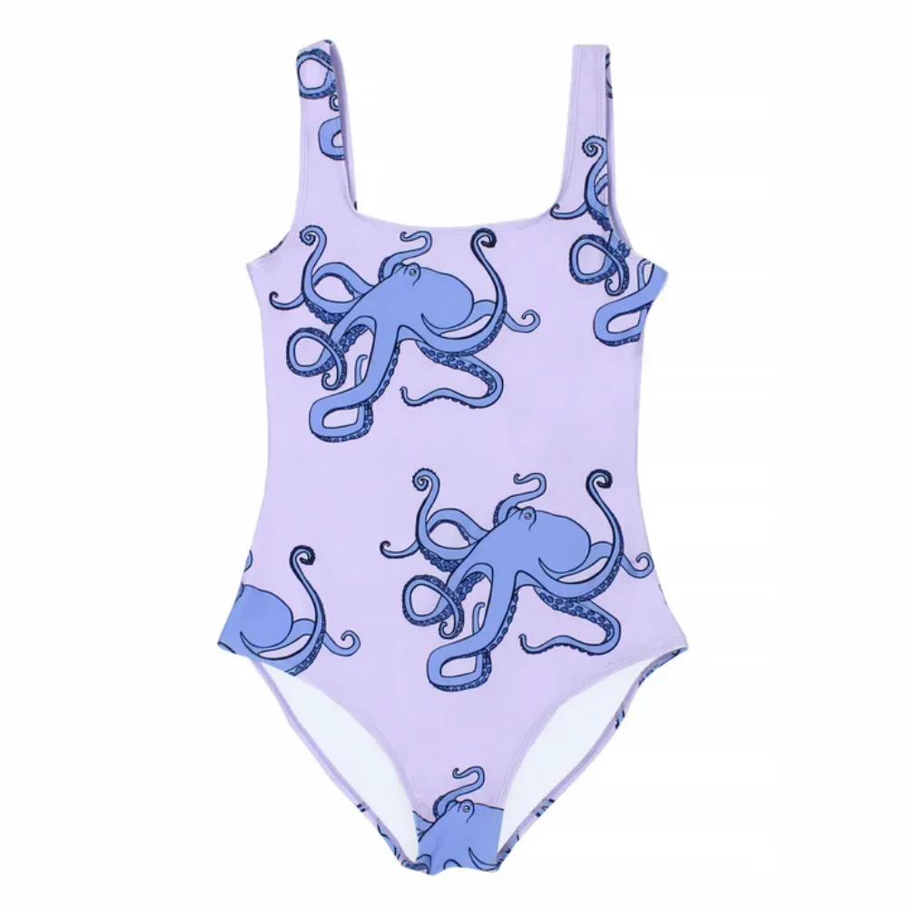 ملابس سباحة نسائية من Batoko بدعم الطباعة البسيطة ملابس سباحة مريحة ومتينة للسباحة في المحيط والشتاء والصيف