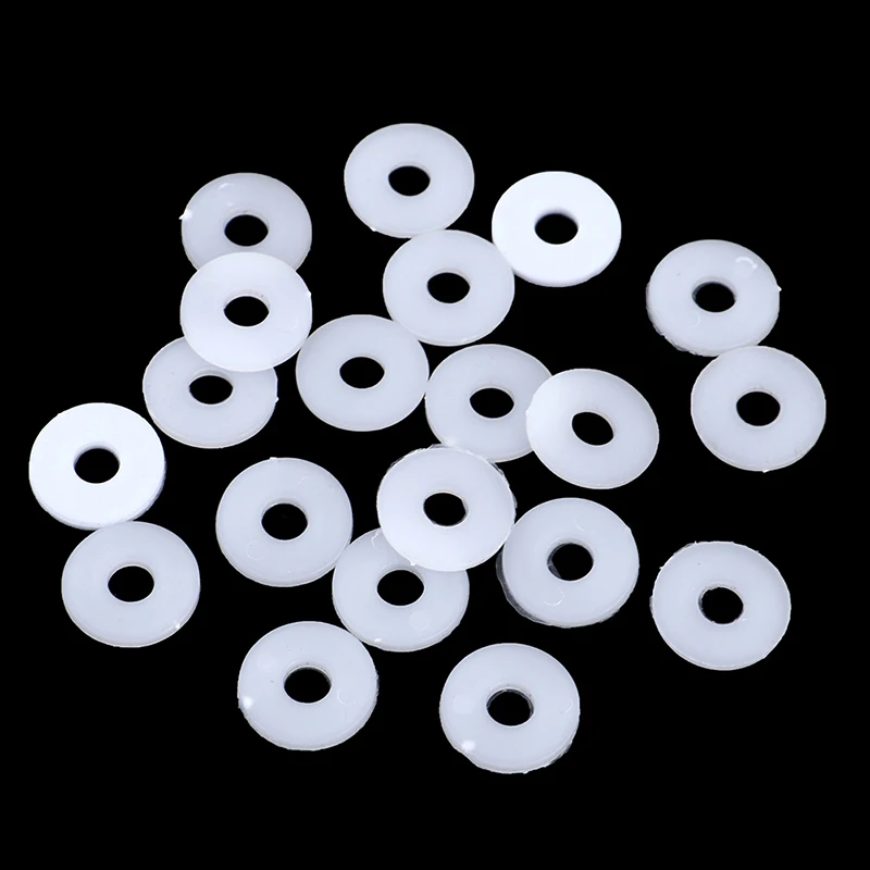 

High Quality 20Pcs white Airless Spraying Machine Extension Rods Gaskets Nylon Spacers