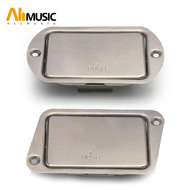 

Вращающийся корпус из нержавеющей стали для батарей 9 В/держатель/Фотоэлемент для 9 В 6F22, металлическое Открытие для батарейного отсека, активный приемник бас-гитары