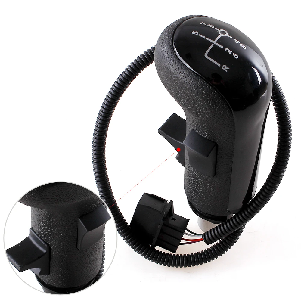 New 6Pin M14x1.5 Truck Electric Gear Shift Lever Knob 8 Speed+R 