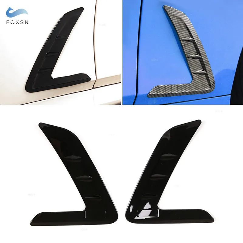 

For BMW 3 Series G20 2020 2021 2pcs Car Exterior Side Wing Air Flow Fender Grill Outlet Intake Vent Protective Trim