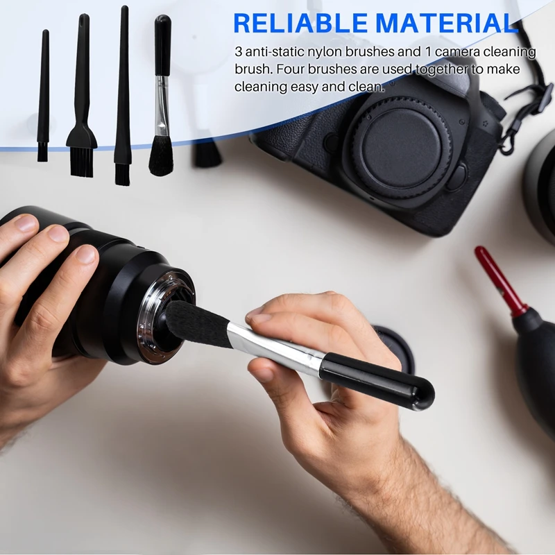 A15R -4Pcs Antistatic Brush Kit,Multi Antistatic Brush Keyboard Computer Cleaner Brush,For Laptop Keyboard Circuit Board
