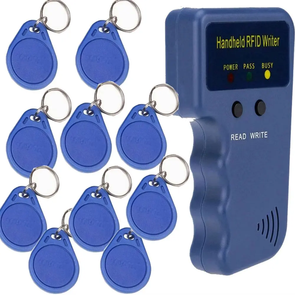 125KHz RFID 프로그래머 복제기 복사기 라이터 리더 ID 카드 클로너 및..