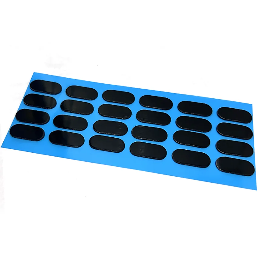 Pack of Mouse Feet Skates Pads – Black Anti-Skid Stickers