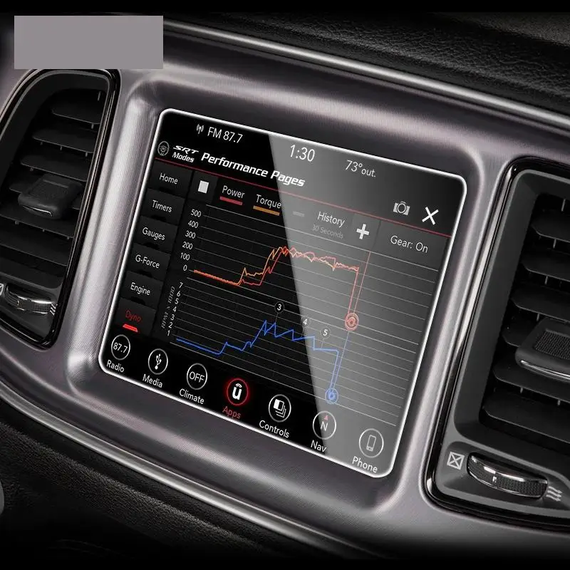 ForDodgeChallenger20152023CarGPSnavigationfilmLCDscreen