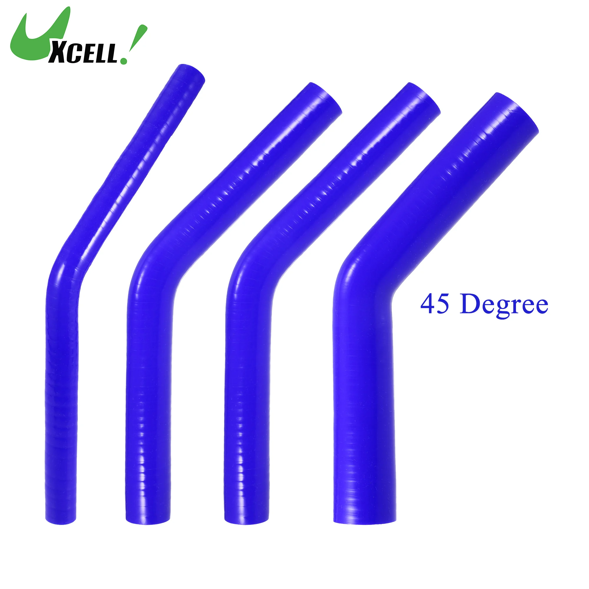 Silicone Hose Connector 45 Degree 9.5/11/13/16/19/22/25/28/32/35/40/45/48/54MM Elbow Silicone Hose Coupler