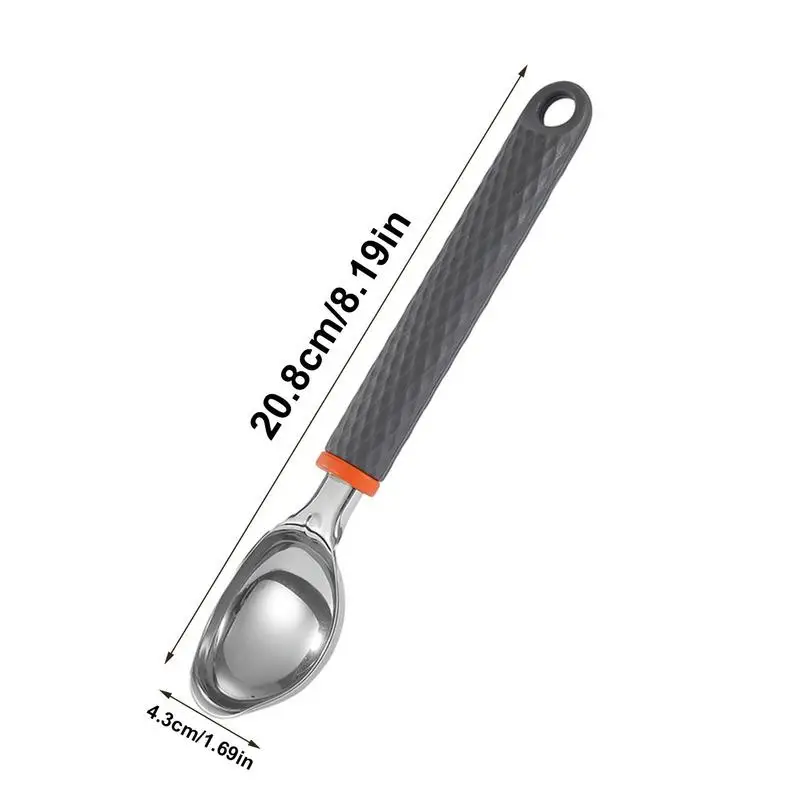 Ice Cream Scoop With Trigger Ice Cream Scooper Stainless Steel Heavy Duty Metal Icecream Scoop Spoon Dishwasher Safe