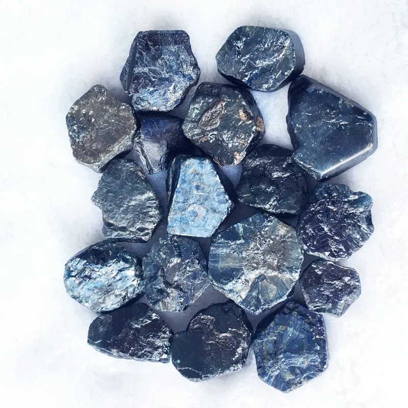 3 Ct Sapphire Raw Gemstone Precious Mineral Samples Raw Sapphire From Chinese Biggest Mine