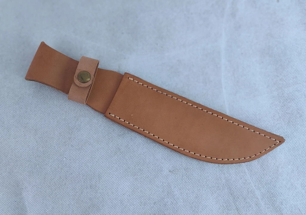 tomwang2012.MILITARY WW2 US NAVY PARRIS SHEATH KNIFE KNIFE BROWN LEATHER SCABBARD COVER
