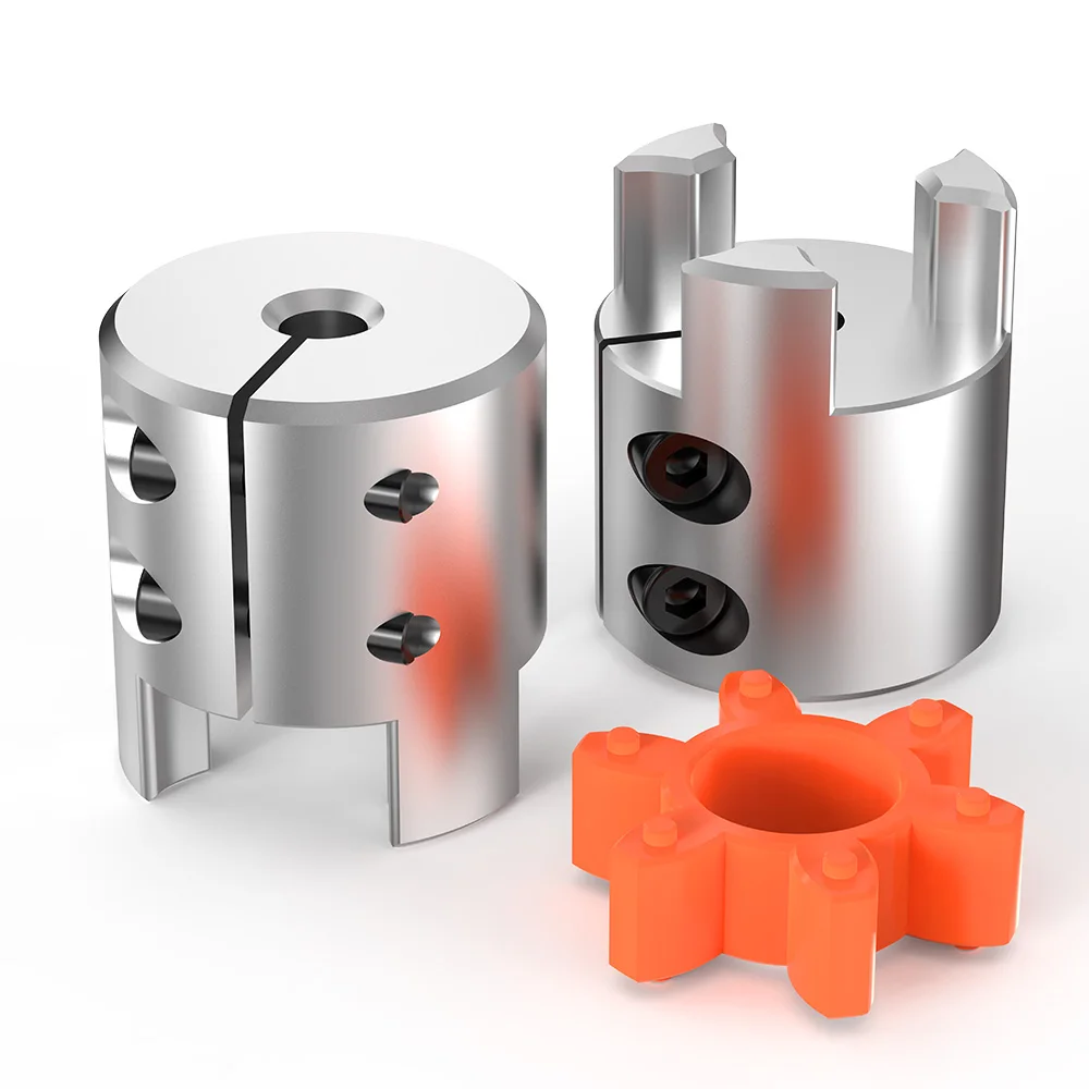 GTRIC Elastic Plum Blossom Pad Coupler Gasket Solid Plum Blossom Cushion Polyurethane Rubber Hollow Flexible Coupling Types Flexible Coupling Shaft Coupler Shaft Connector