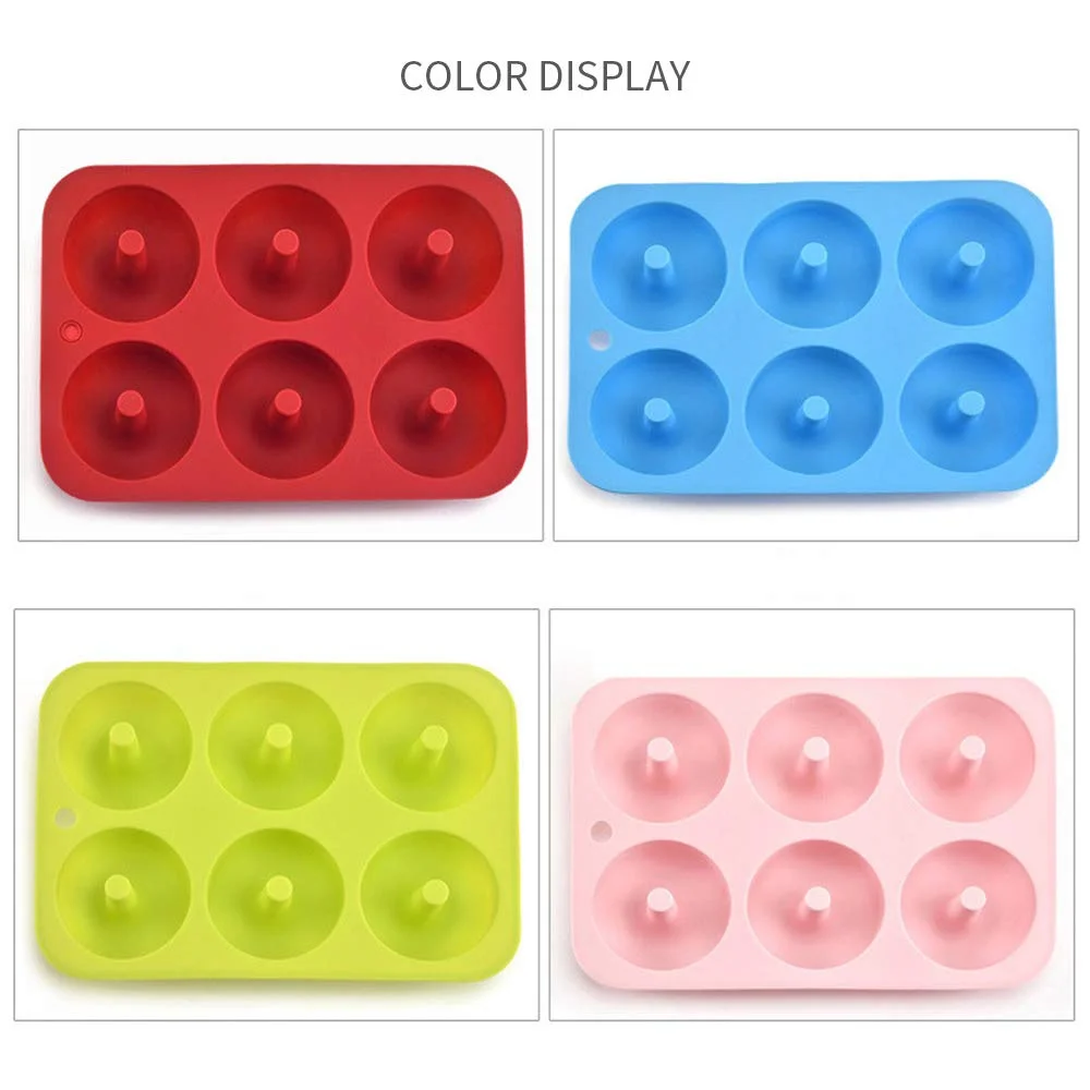 Silicone Non-Stick Donut and Bagel Baking Mold