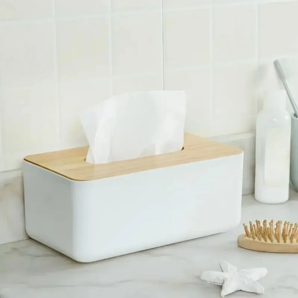 1pc Tissue Box Holder, Desktop Tissue Holder, Decorative Tissue Holder,  Kitchen Bedroom Living Room Dining Room,  Home Decor ﻿ 4