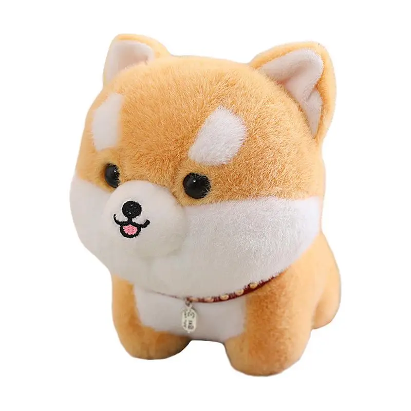 

Плюшевое животное хаски, удобная милая кукла хаски собака, настольное украшение, мягкая деталь для гостиной, спальни, офиса