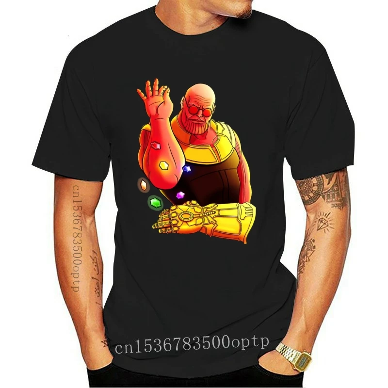 

Новая красивая забавная черная футболка Thanos Meme, доступная футболка большого роста M L Xl