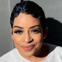 Perruques bouclées de vague courte cheveux humains coupe de lutin cheveux humains brésiliens pour les femmes perruques de cheveux humains bouclés pleine Machine faite 6