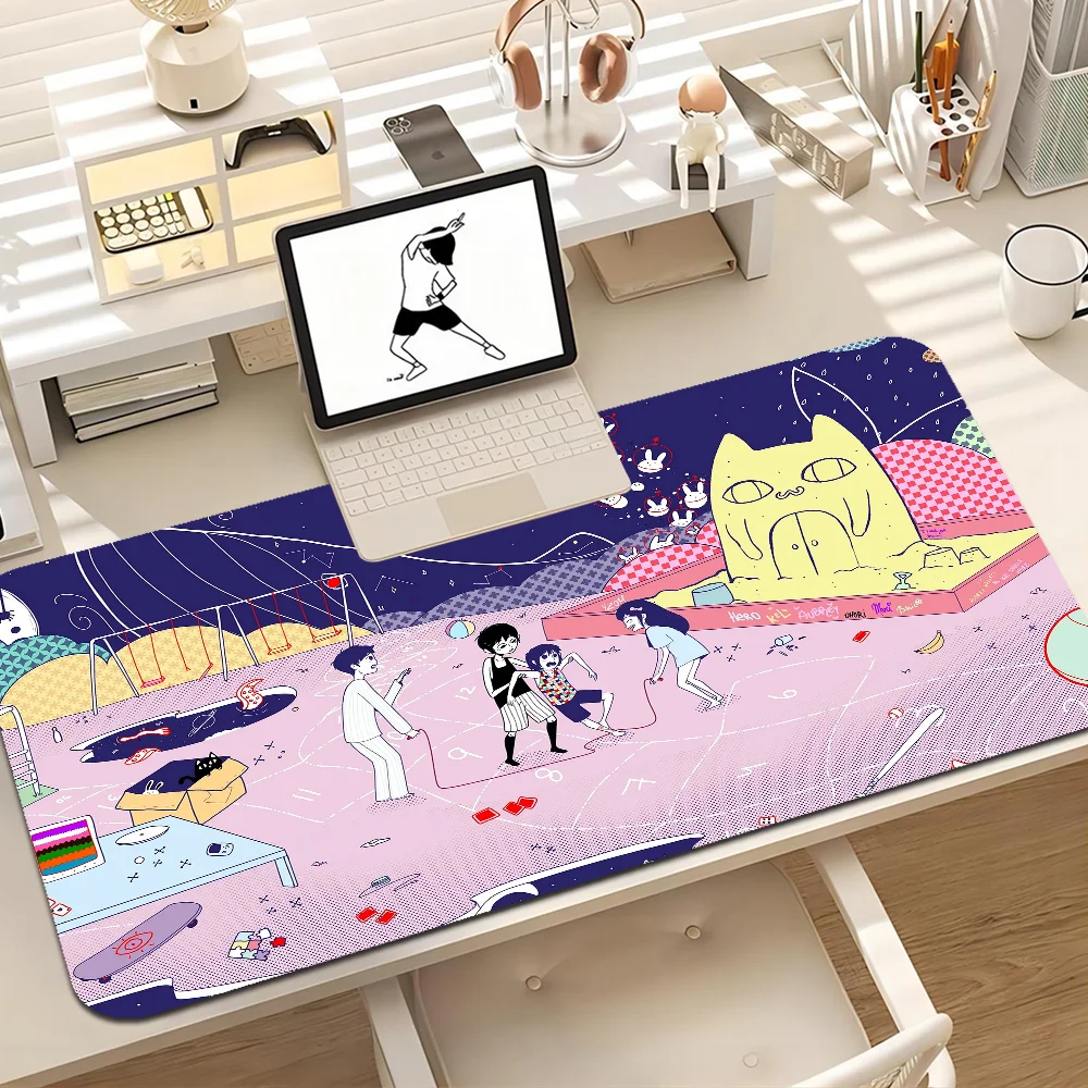 Cartoon Omori Bathroom Mat Kids Room Bedroom Decoration Balcony Anti-Slip Doormat Living Room Bedside Area Rugs 3