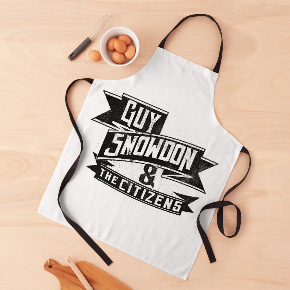 Guy Snowdon & The Peoples With Star Design Grembiule Kitchen Girl Chef Uniform Dress Christmas 2024 Grembiule