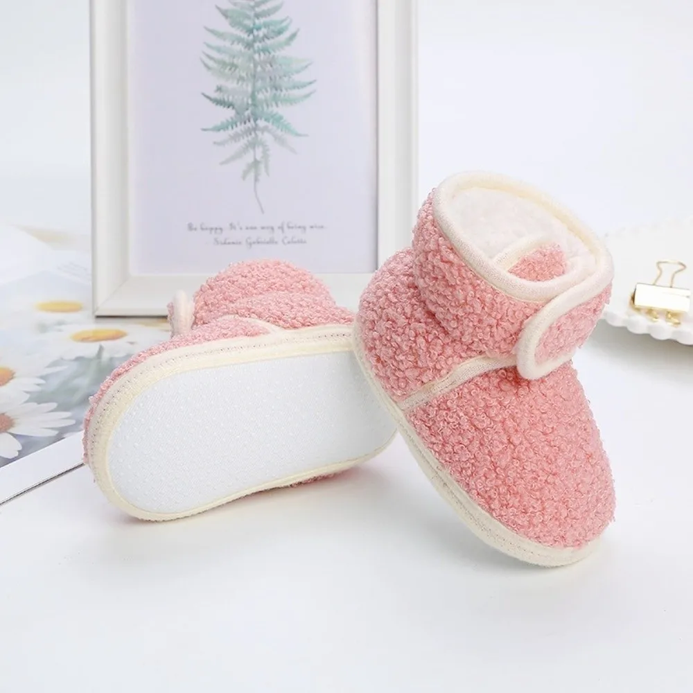 New Winter Warm Newborn Shoes Soft Slipper Infant Girls Boys Toddler Crib Boots Comfortable Anti-Slip Socks Girls Boys