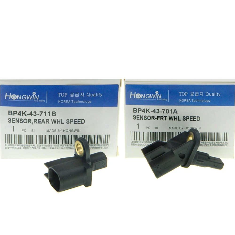 Front Rear ABS Wheel Speed Sensor for Mazda 3 5 2004-2015 BP4K-43-701A BP4K-43-711A BP4K-43-711B 3M5T-2B372-AB 9475557