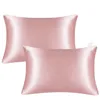 JuwenSilk silky stain pillowcase silky pillowcase natural silk pillowcase mulberry silk pillow case standard queen k 1